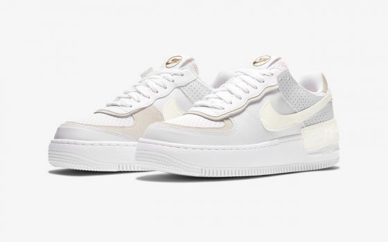 Nike WMNS Air Force 1 Shadow ‘’White/Sail-Stone’’ - CZ8107-100
