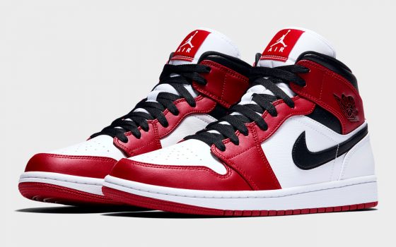 Air Jordan 1 Mid GS ‘’Chicago’’ - 554725-173