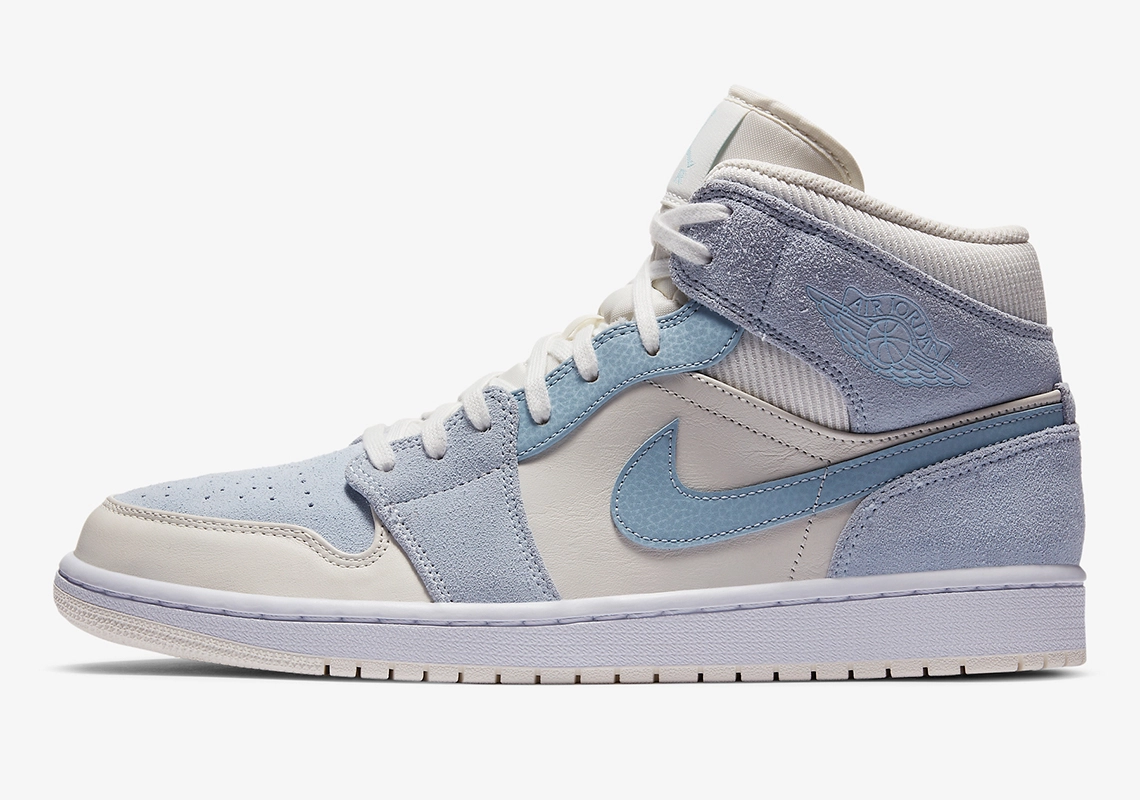 Air Jordan 1 Mid SE ‘’Textures Blue’’ - DA4666-100