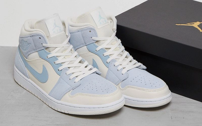Air Jordan 1 Mid SE ‘’Textures Blue’’ - DA4666-100