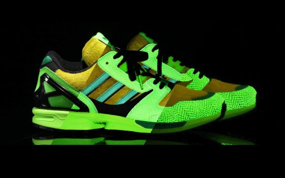 atmos x adidas ZX 8000 ‘’G-SNK 3’’ ‘’Green’’ - FX8593