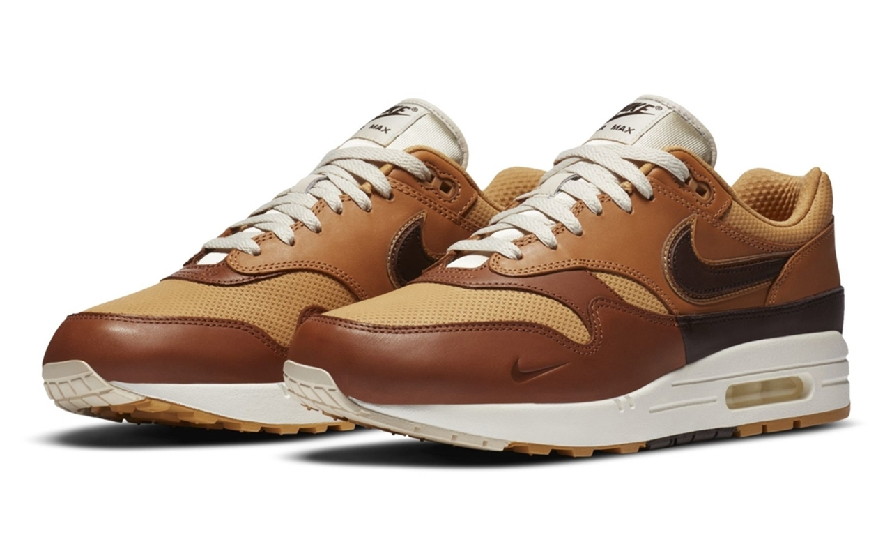 nike air max 1 brown