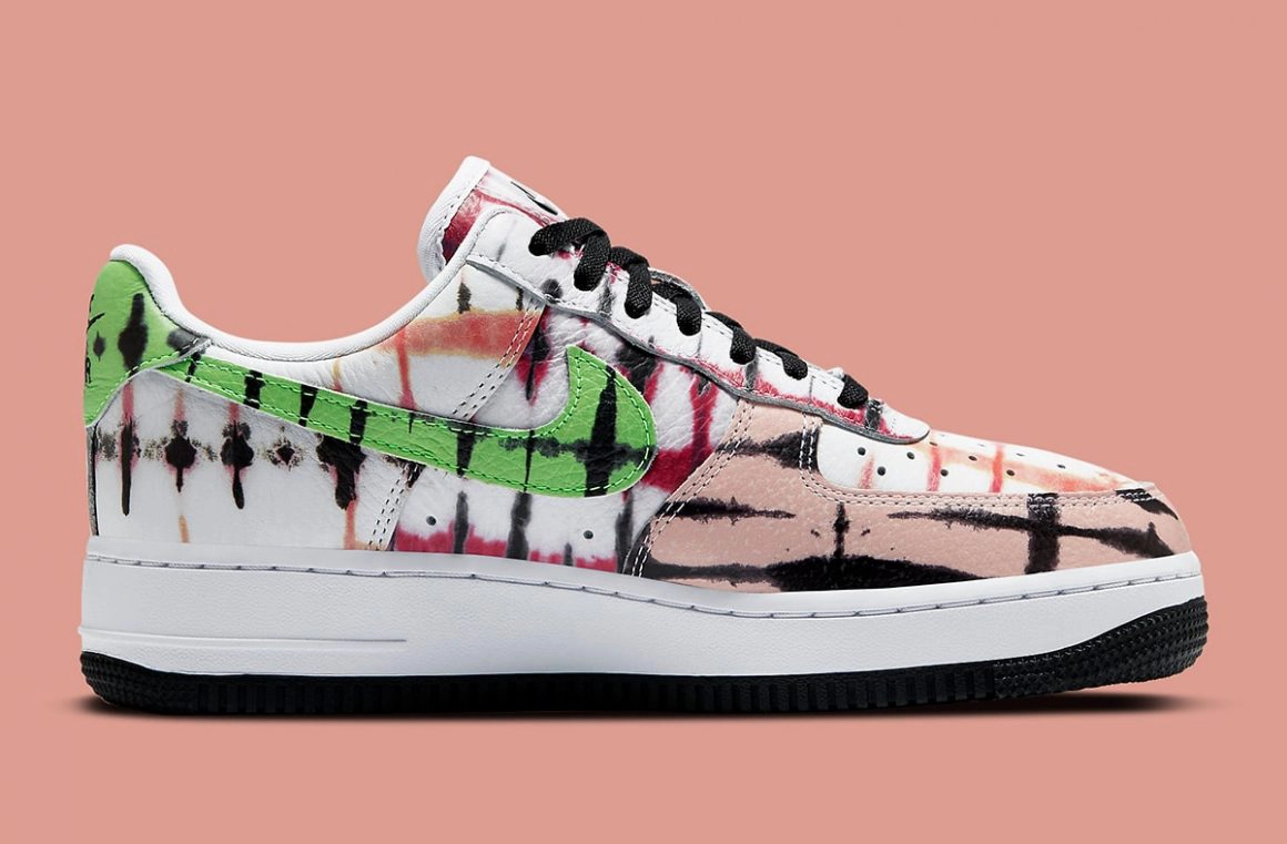 Nike WMNS Air Force 1 ‘’Black Tie-Dye’’ - CW1267-101