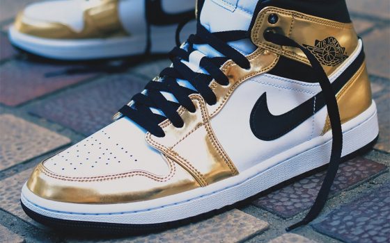 Air Jordan 1 Mid SE ‘’Metallic Gold’’ - DC1419-700