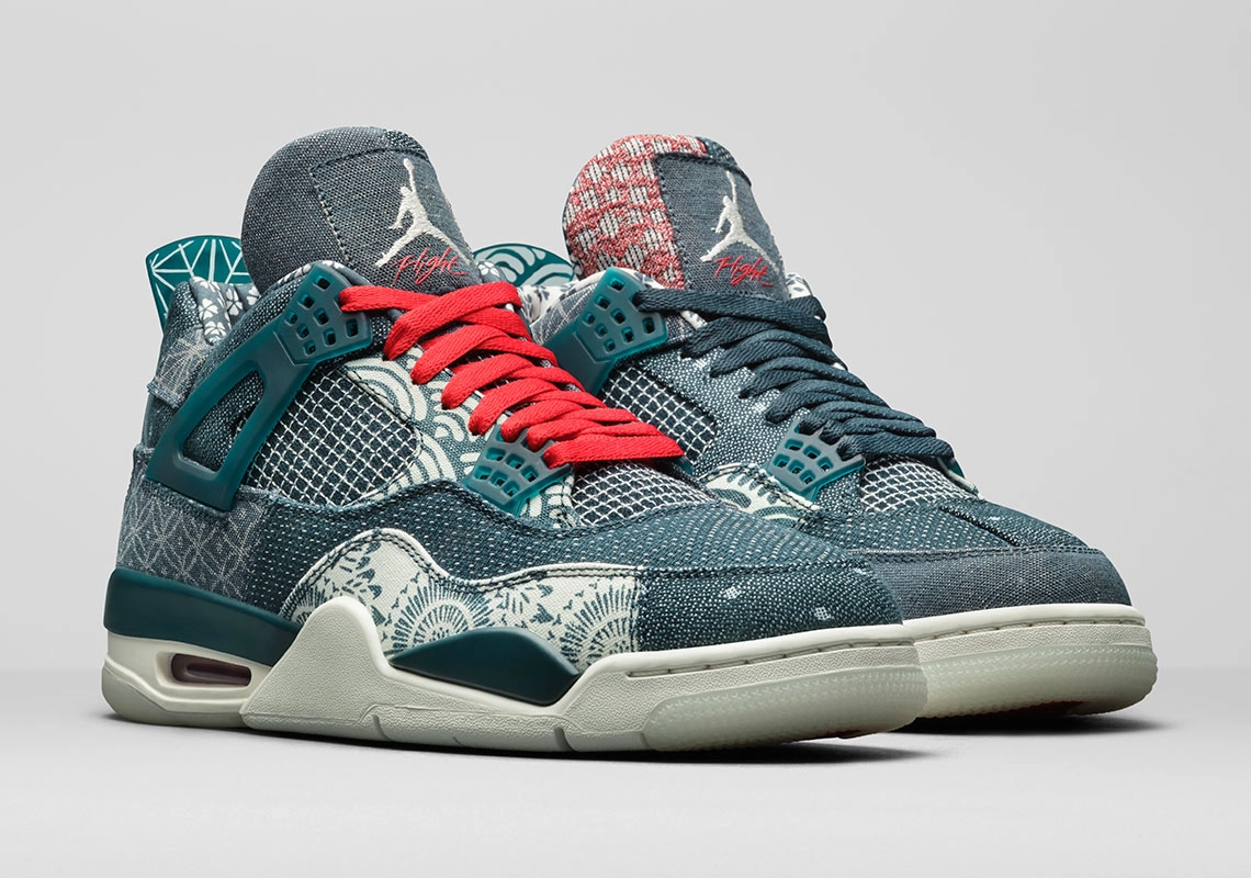 Air Jordan 4 ‘’Sashiko’’/’’Deep Ocean’’ - CW0898-400