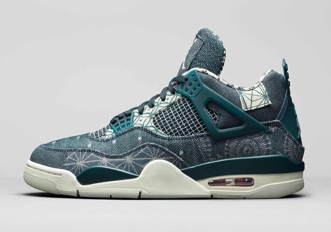 Air Jordan 4 ‘’Sashiko’’/’’Deep Ocean’’ - CW0898-400