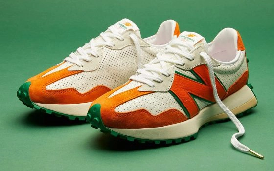 Casablanca x New Balance 327 ‘’Idéaliste’’ - ‘’Orange’’ - MS327CBB