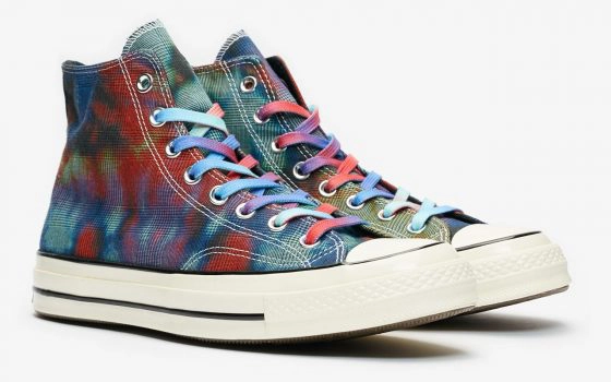 Converse Chuck 70 Hi ‘’Tie Dye Plaid’’ - 168752C