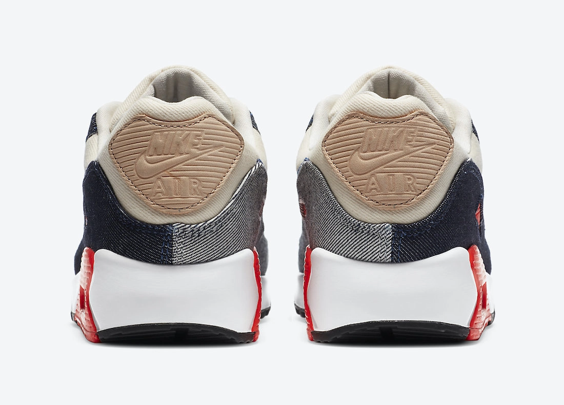 DENHAM x Nike Air Max 90 ‘’Infrared’’ - CW7603-400