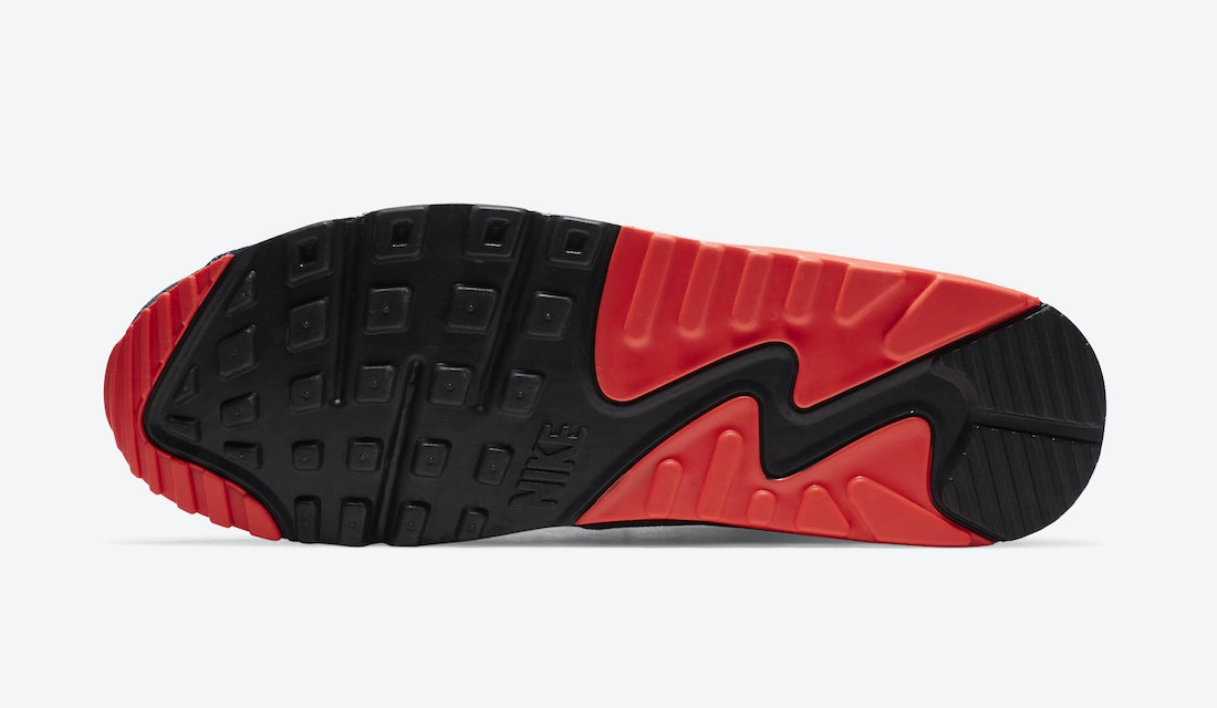 DENHAM x Nike Air Max 90 ‘’Infrared’’ - CW7603-400