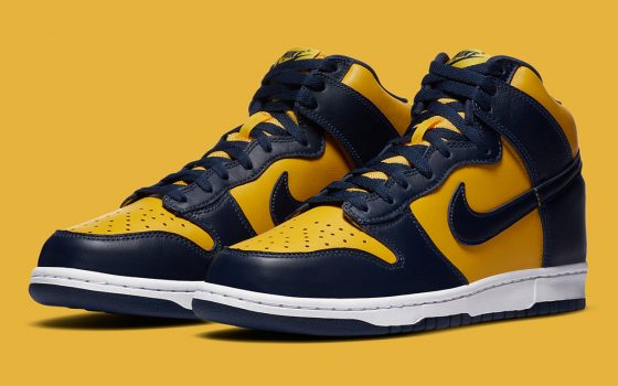 Nike Dunk High ‘’Michigan’’ - CZ8149-700