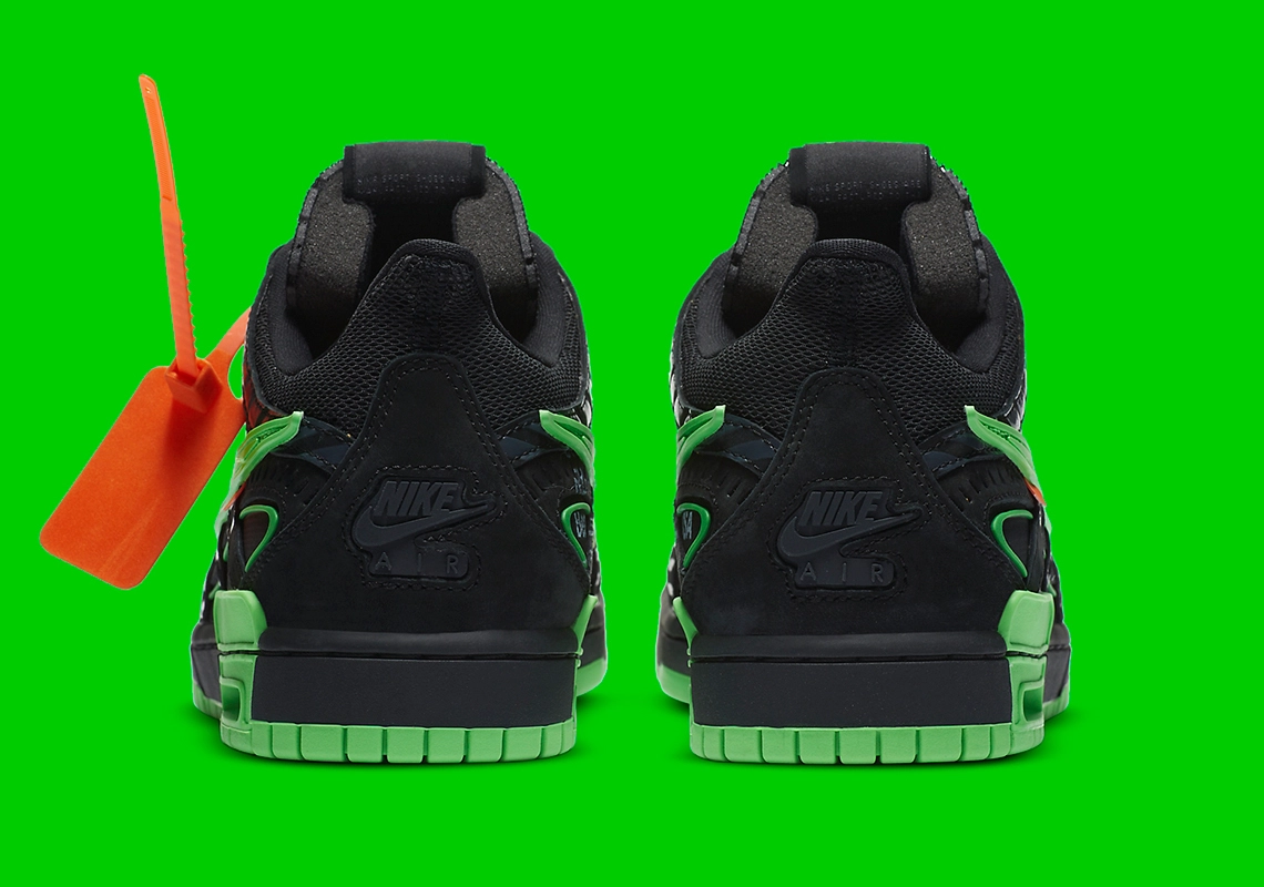Off-White x Nike Air Rubber Dunk ‘’Green Strike’’ - CU6015-001