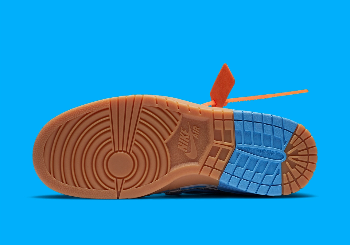 Off-White x Nike Air Rubber Dunk ‘’University Blue’’ - CU6015-100