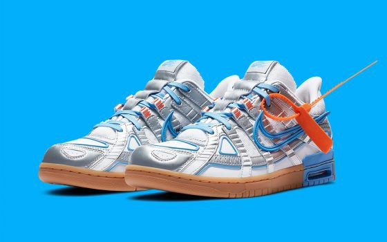 Off-White x Nike Air Rubber Dunk ‘’University Blue’’ - CU6015-100