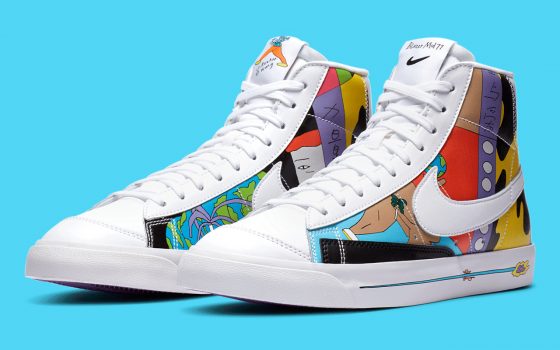 Ruohan Wang x Nike Blazer Mid ’77 Flyeather - CZ3775-900