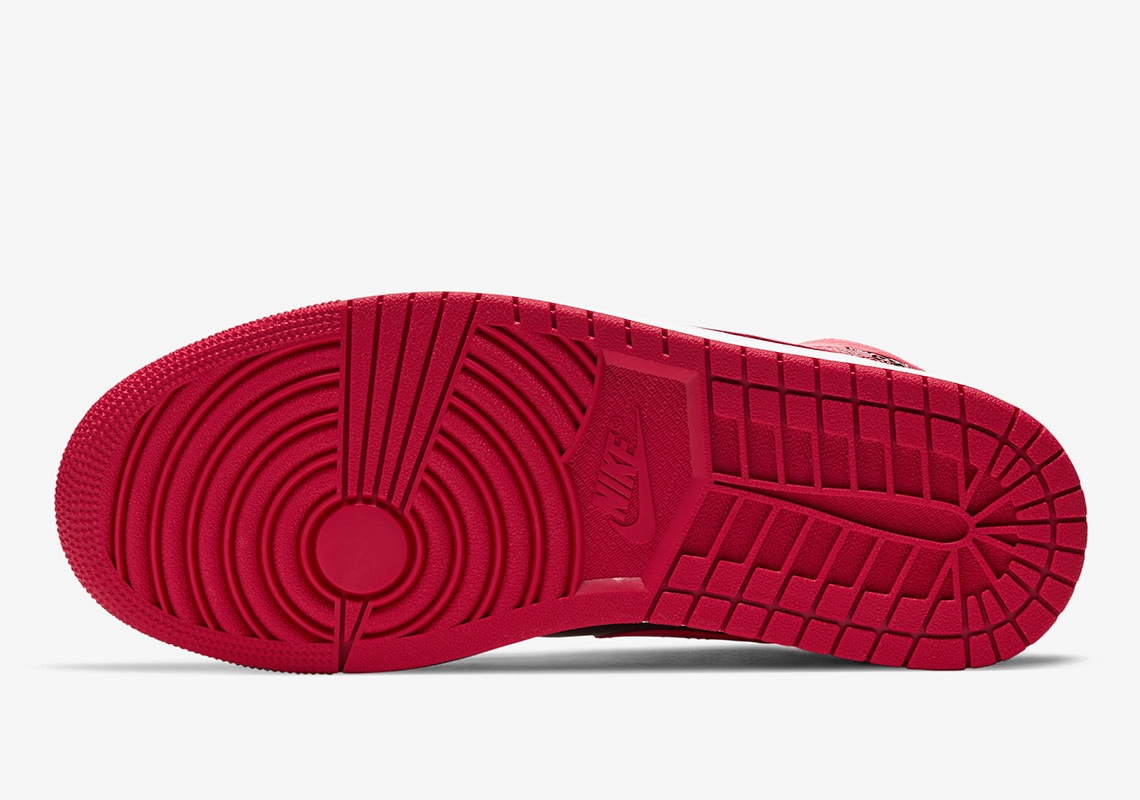 Air Jordan 1 Mid ‘’Bred’’/’’Banned’’ - 554724-074
