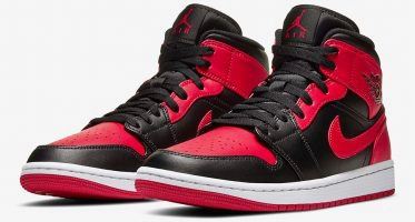 Air Jordan1 Mid ‘’Bred’’/’’Banned’’