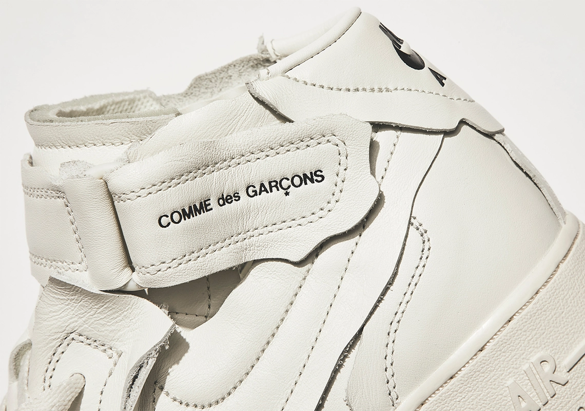 Comme des Garçons x Nike Air Force 1 Mid ‘’White’’ - DC3601-100