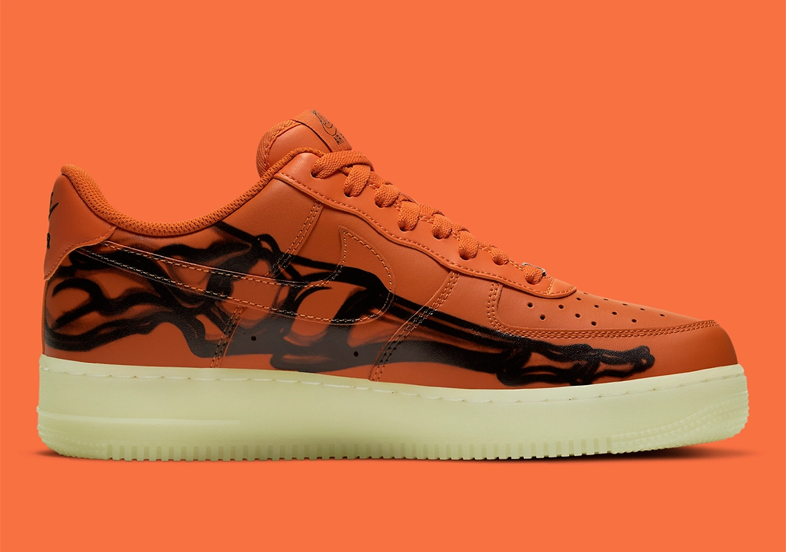 Nike Air Force 1 Low ‘’Orange Skeleton’’ - CU8067-800