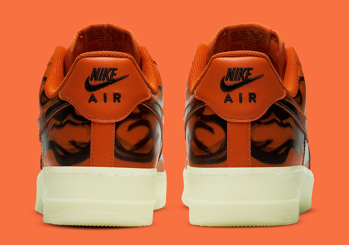 Nike Air Force 1 Low ‘’Orange Skeleton’’ - CU8067-800