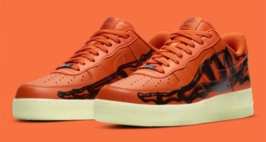 NikeAir Force 1 Low ‘’Orange Skeleton’’