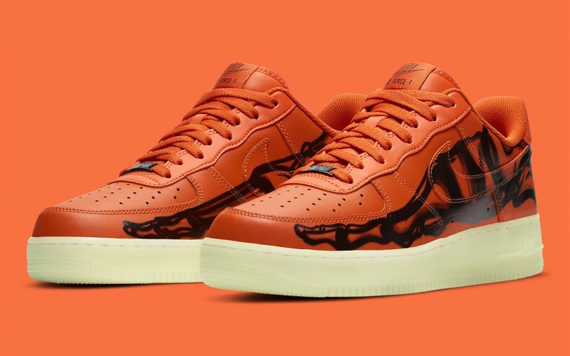 Nike Air Force 1 Low ‘’Orange Skeleton’’ - CU8067-800