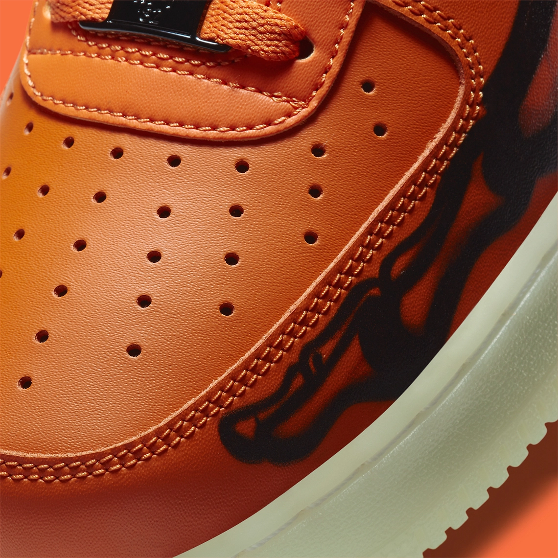 Nike Air Force 1 Low ‘’Orange Skeleton’’ - CU8067-800