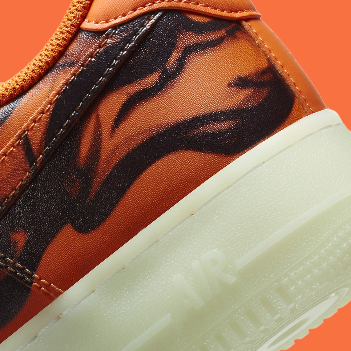 Nike Air Force 1 Low ‘’Orange Skeleton’’ - CU8067-800