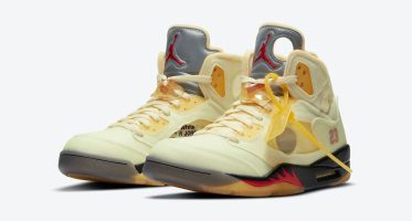 Off-WhiteAir Jordan 5 Retro ‘’Sail’’