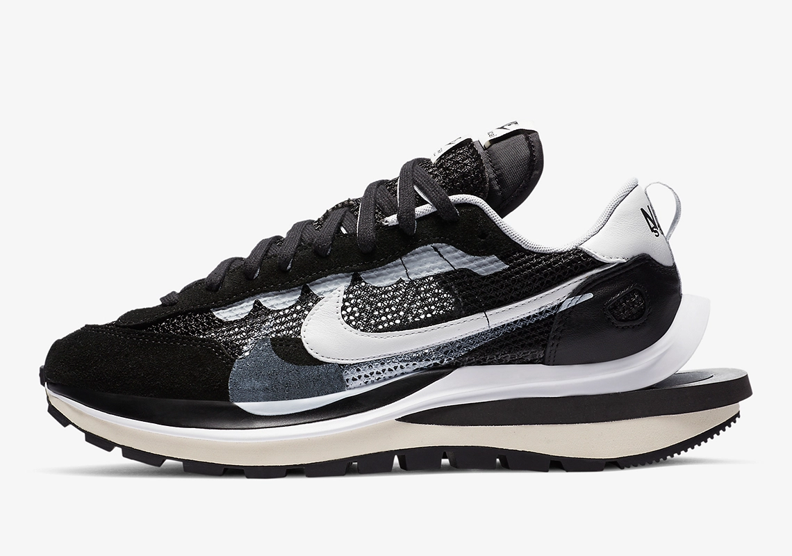 Sacai x Nike Vaporwaffle ‘’Black/White’’ - CV1363-001