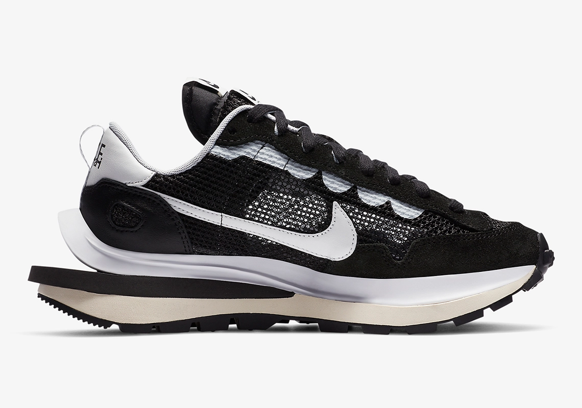 Sacai x Nike Vaporwaffle ‘’Black/White’’ - CV1363-001