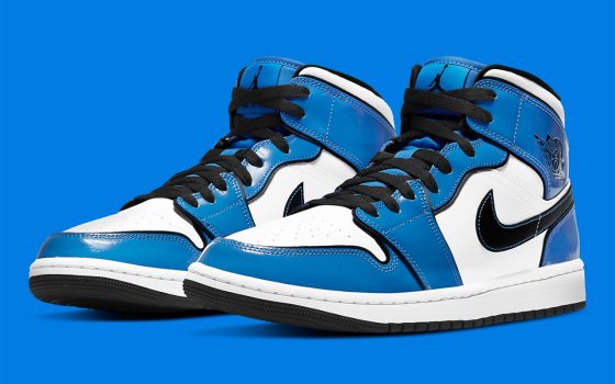 Air Jordan 1 Mid ‘’Signal Blue’’ - DD6834-402