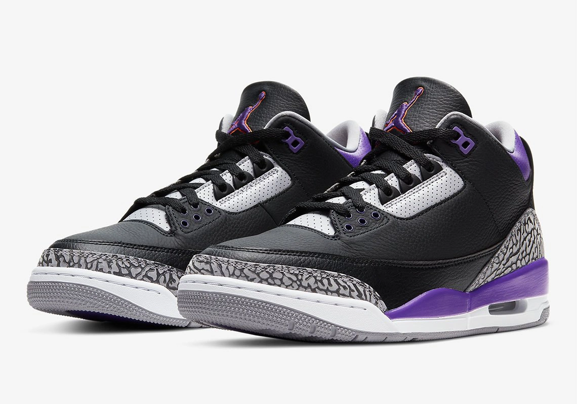 Air Jordan 3 Retro ‘’Court Purple’’ - CT8532-050