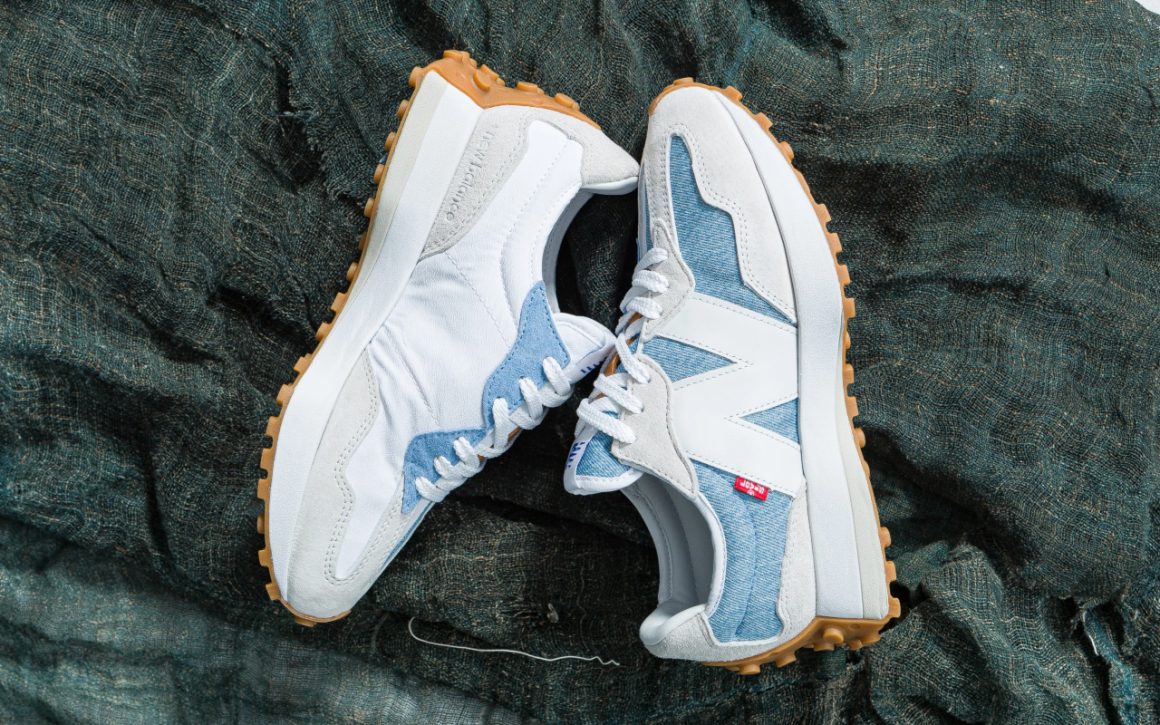 Levi’s x New Balance 327 ‘’Blue’’ WS327LVA Sneaker Style