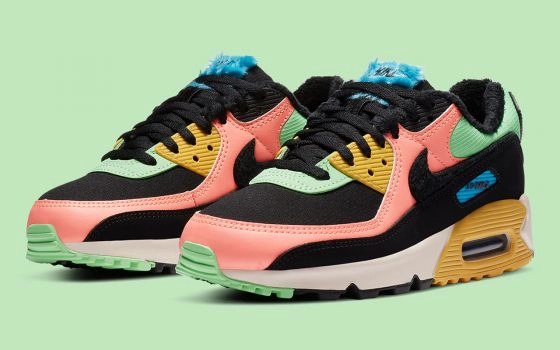 Nike WMNS Air Max 90 PRM ‘’Atomic Pink/Solar Flare’’ - CT1891-600