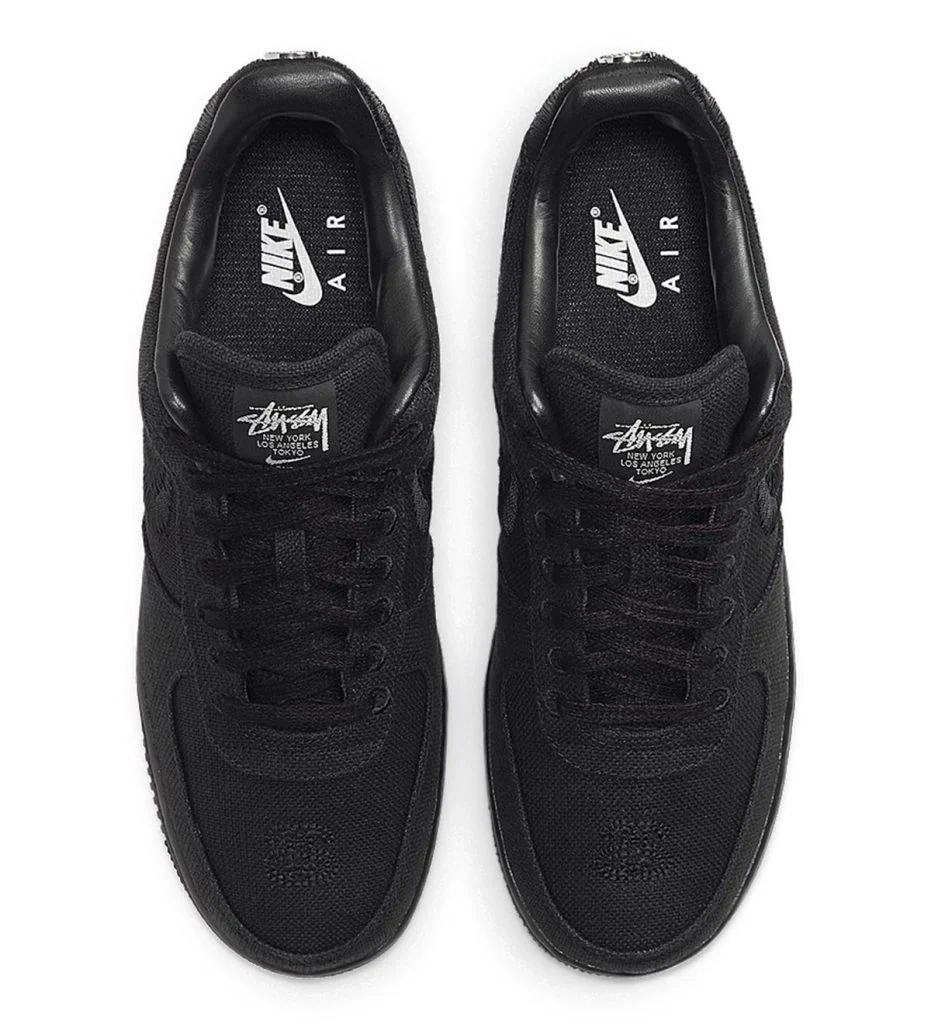 Stussy x Nike Air Force 1 Low ‘’Black’’ - CZ9084-001