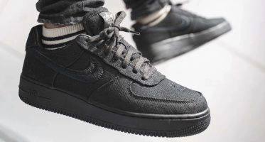 StussyNike Air Force 1 Low ‘’Black’’