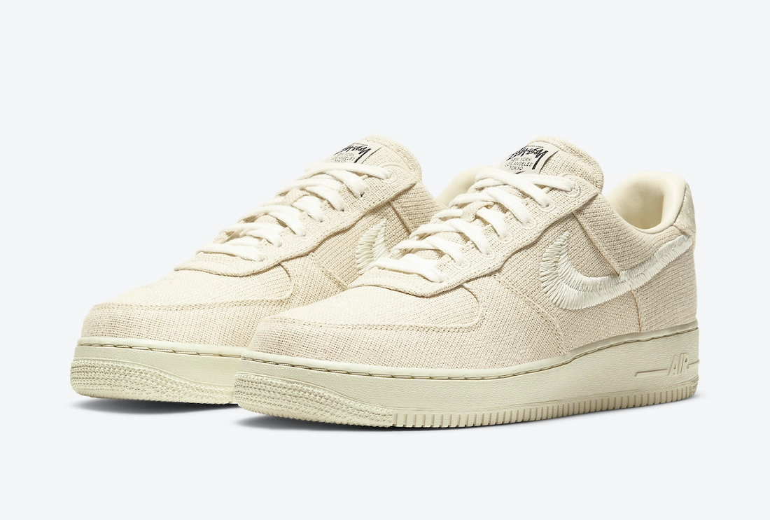 Stussy x Nike Air Force 1 Low ‘’Fossil’’ - CZ9084-200