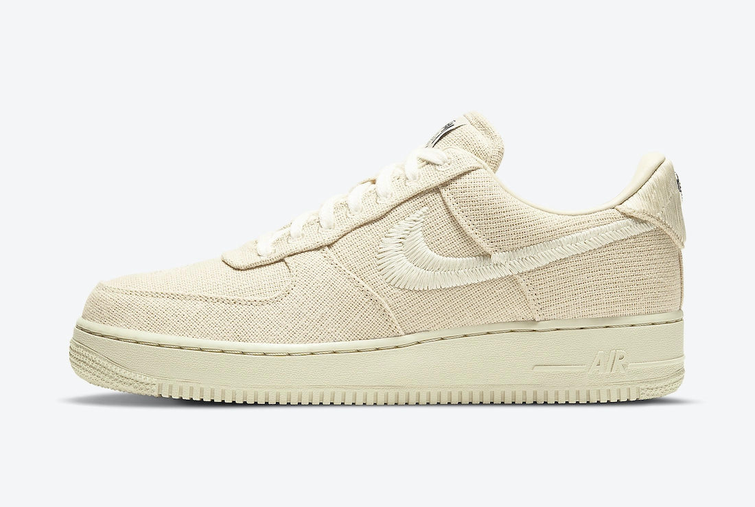 Stussy x Nike Air Force 1 Low ‘’Fossil’’ - CZ9084-200