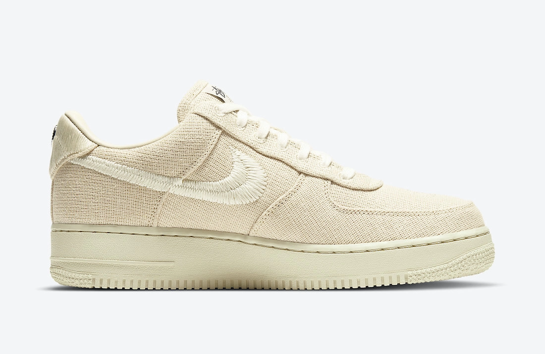 Stussy x Nike Air Force 1 Low ‘’Fossil’’ - CZ9084-200