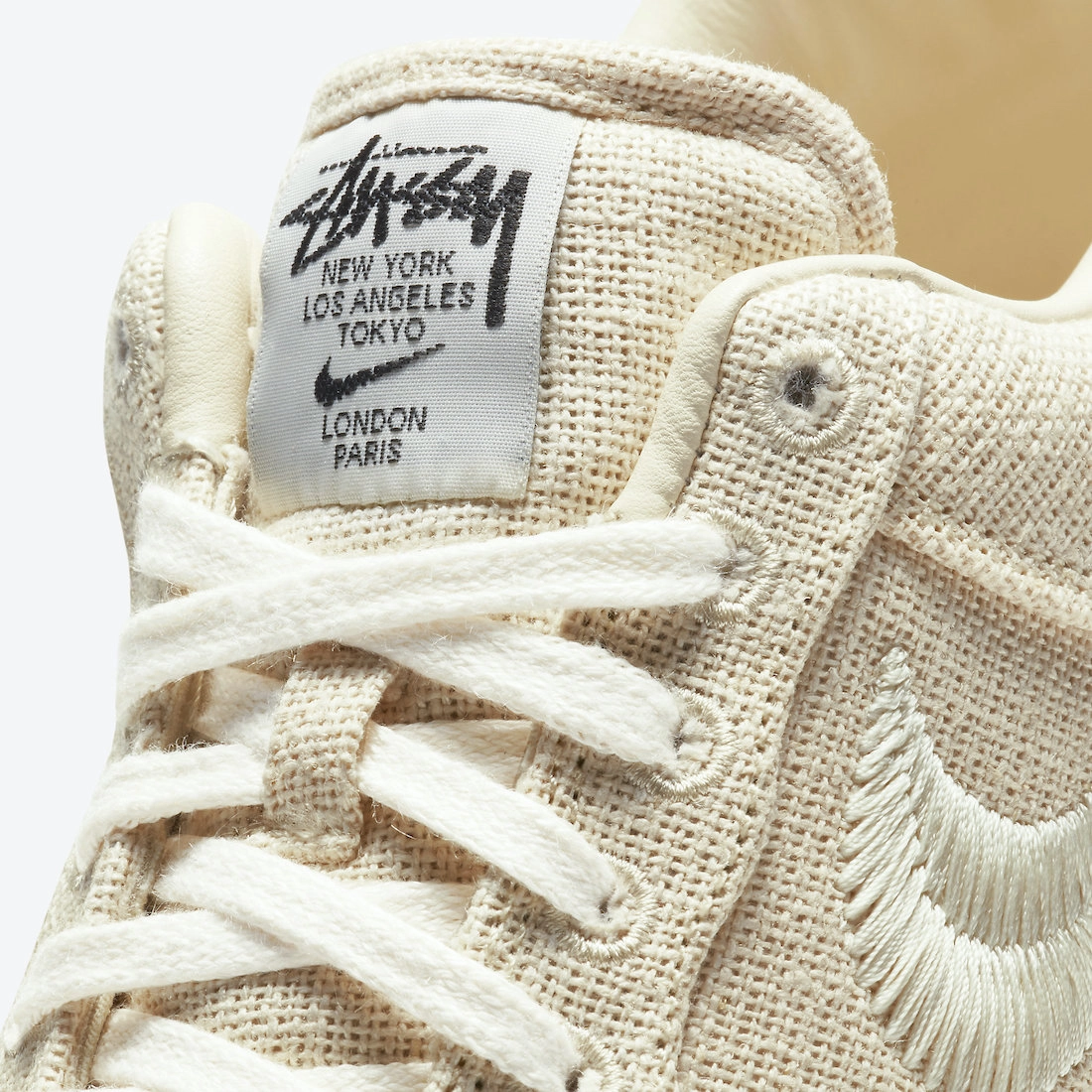 Stussy x Nike Air Force 1 Low ‘’Fossil’’ - CZ9084-200