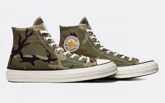 Carhartt x Converse Chuck 70 Hi ‘’Covert Green/Dark Earth/Egret’’ - 169221C