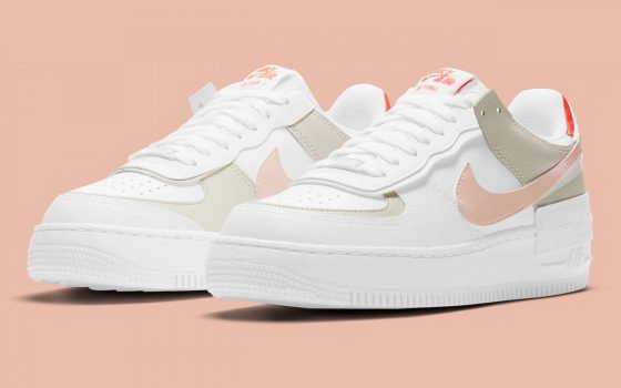 Nike Air Force 1 Shadow ‘’Crimson Tint/Bright Mango’’ - DH3896-100