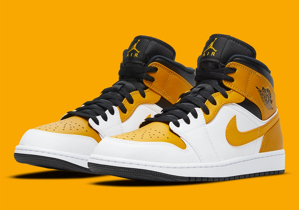 Air Jordan 1 Mid ‘’University Gold’’ - 554725-170