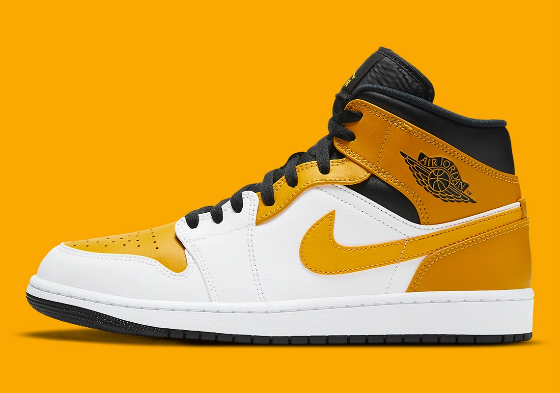 Air Jordan 1 Mid ‘’University Gold’’ - 554725-170