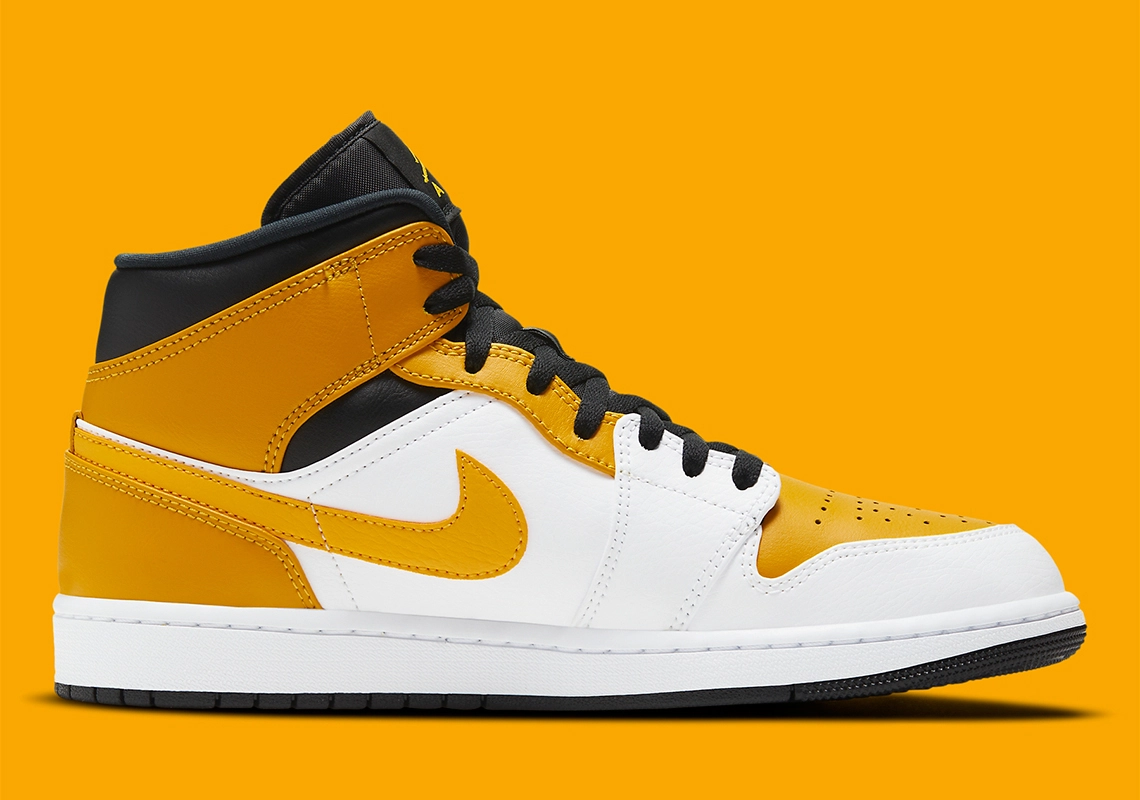 Air Jordan 1 Mid ‘’University Gold’’ - 554725-170