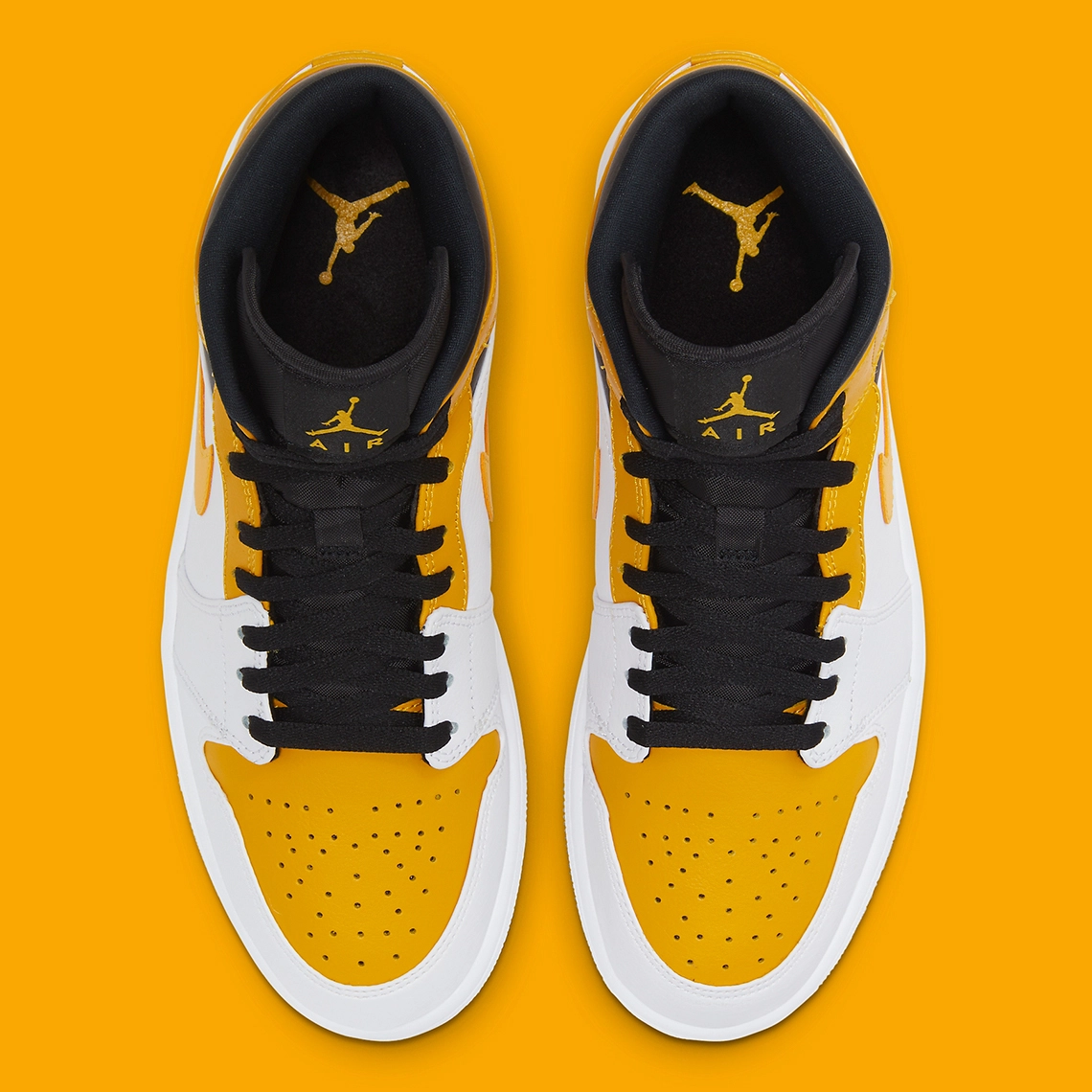 Air Jordan 1 Mid ‘’University Gold’’ - 554725-170