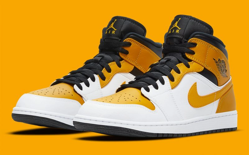 Air Jordan 1 Mid ‘’University Gold’’ - 554725-170