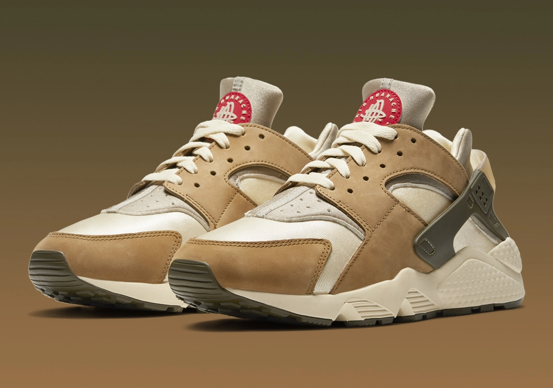 Stüssy x Nike Air Huarache LE ‘’Desert Oak’’ - DD1381-200