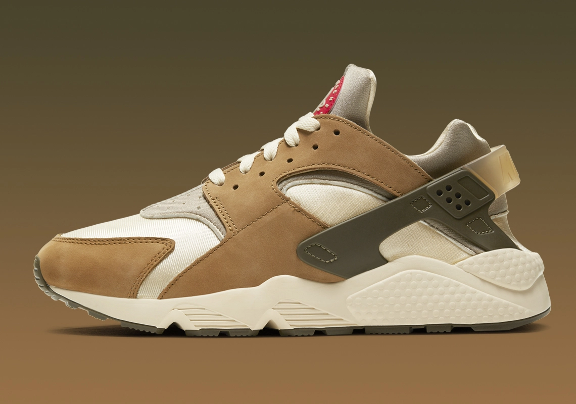 Stüssy x Nike Air Huarache LE ‘’Desert Oak’’ - DD1381-200